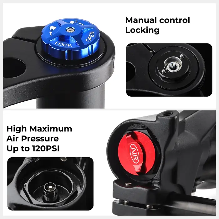 BOLANY fourche de vélo inversée Double épaule
