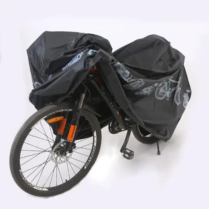 Housse de vélo imperméable pour la plupart des vélos jusqu'à 29 pouces, protection extérieure contre la poussière, la pluie, la neige et les UV, étui pour accessoires de vélo