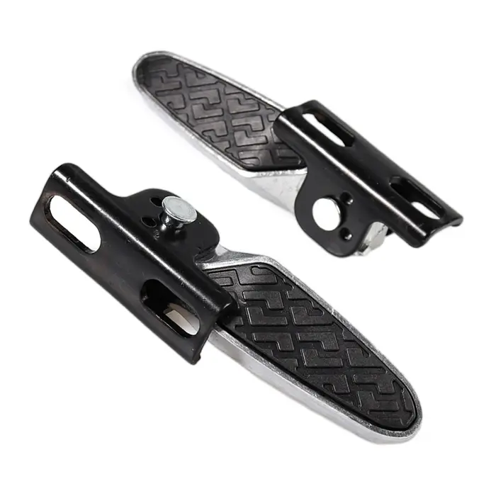 1 paire de repose-pieds pliables pour vélo électrique