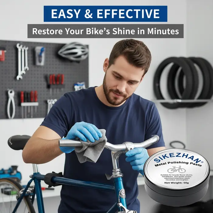Crème de polissage pour vélo, nettoyeur de cadre de vélo Premium, cire, réparation des rayures, diss