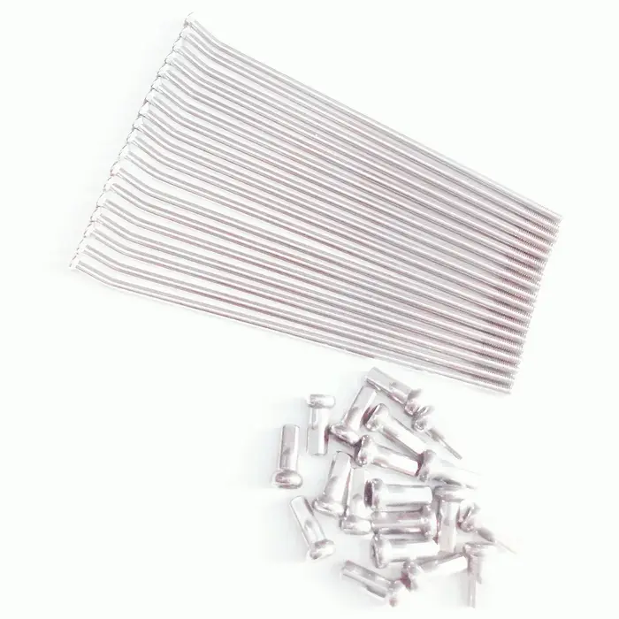 Rayon de moto en acier inoxydable, haute qualité, D343, 17 ", 18", 19 ", 21", 170mm -240mm, lot de 1