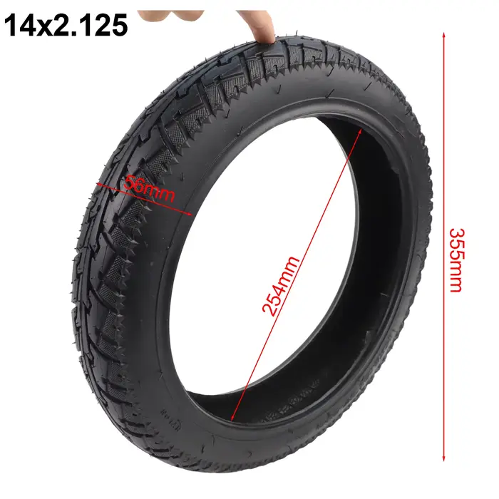 Pneu de Scooter électrique de 14 pouces 14x2.125(57-254)