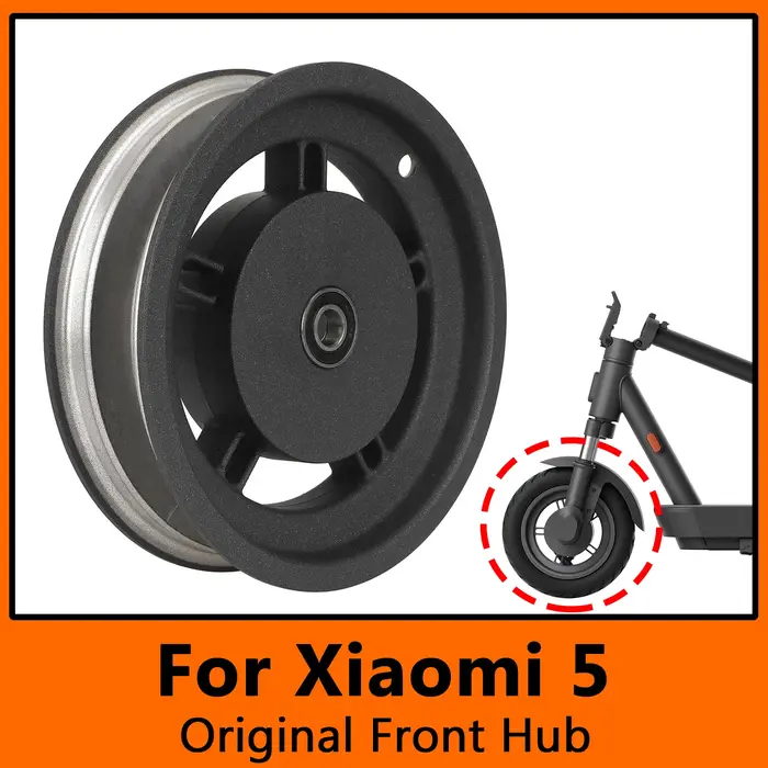 Moyeu de roue avant d'origine pour Scooter électrique Xiaomi 5
