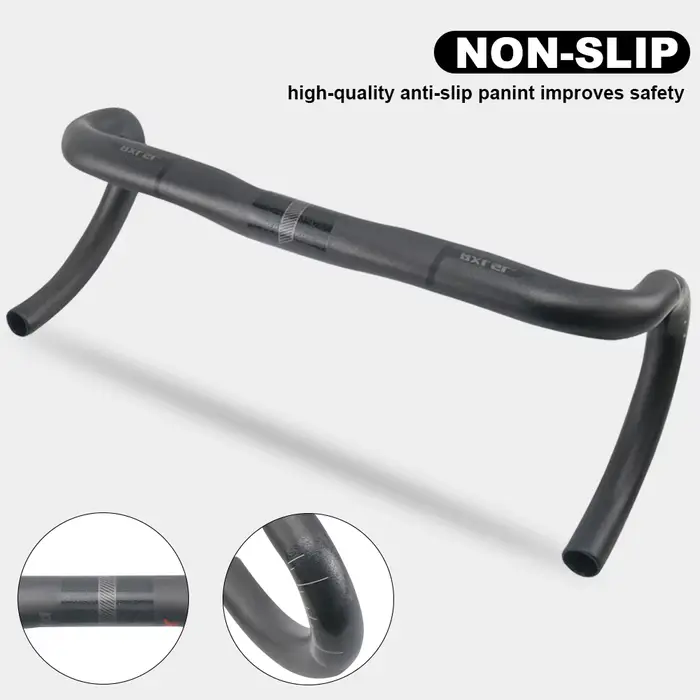RXL SL 31.8mm barre de chute en carbone guidon de vélo de route 380/400/420/440mm UD mat routage ext
