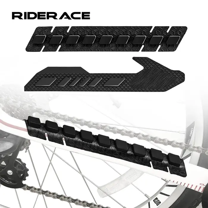 Autocollants de cadre de vélo en silicone 3D