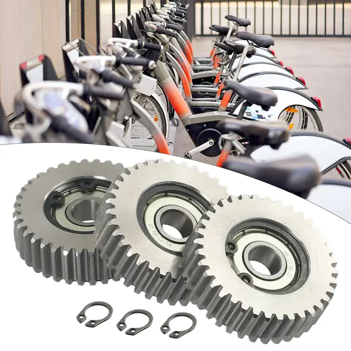 Engrenage planétaire de vélo électrique, 3 pièces, 36 dents, engrenage de moteur en acier, pièces de