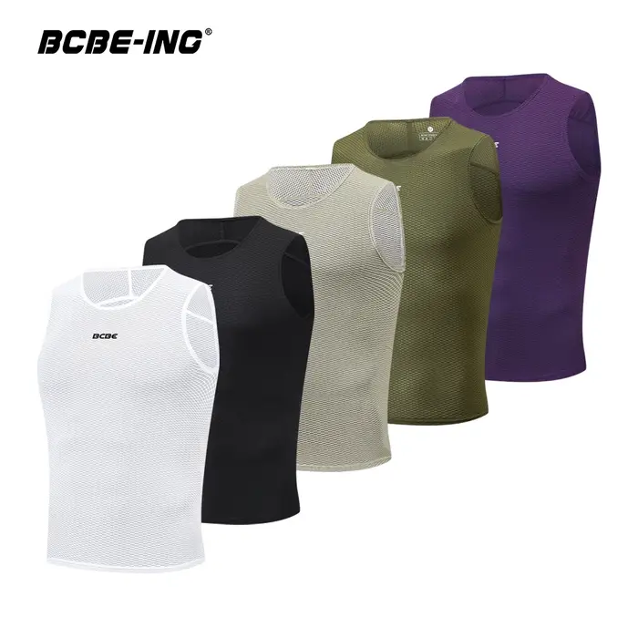 BCBE-ING hommes cyclisme couche de Base été sous-vêtements de cyclisme vtt vélo de route Sport gilet