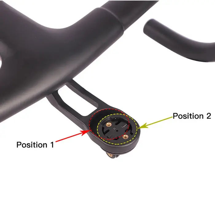 Support d'ordinateur pour guidon de vélo de route, compatible avec Canyon H31, CP10, CP20, Garmin, Bryton, 4 X Bases, 1 X Light Mount