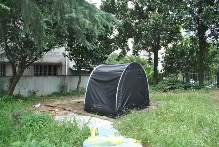 Tente de garage pliante avancée de stockage de vélo de moteur de abri de moto