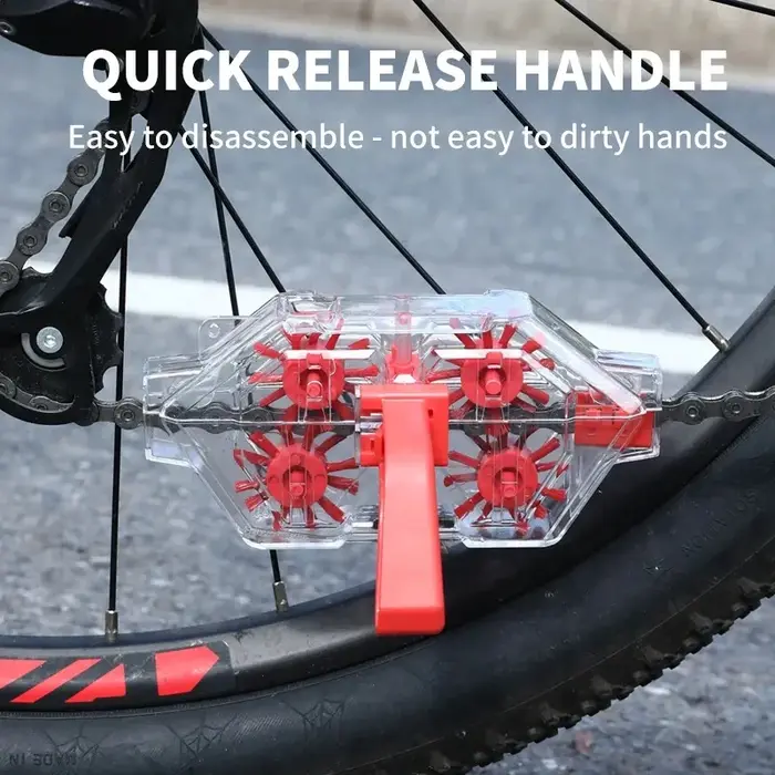 Nettoyeur de chaîne de vélo panoramique
