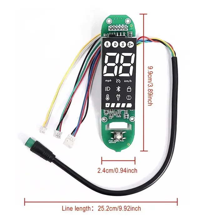 Pièces de rechange pour tableau de bord et circuit imprimé de trottinette électrique Xiaomi Mi4 Ultra