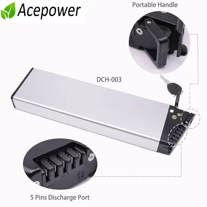 Pliant Électrique Vélo E-bike Batterie 36 V 10Ah 14Ah 48V 10.5Ah Intégré