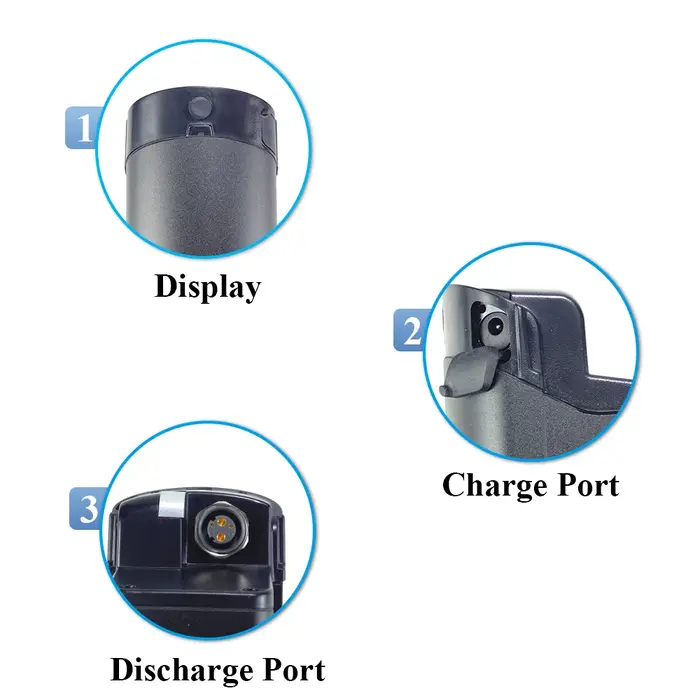 Batterie de vélo électrique Li-ion Velotric Nomad 1 Discover 1 48V 10.4Ah 12Ah 14Ah 15Ah