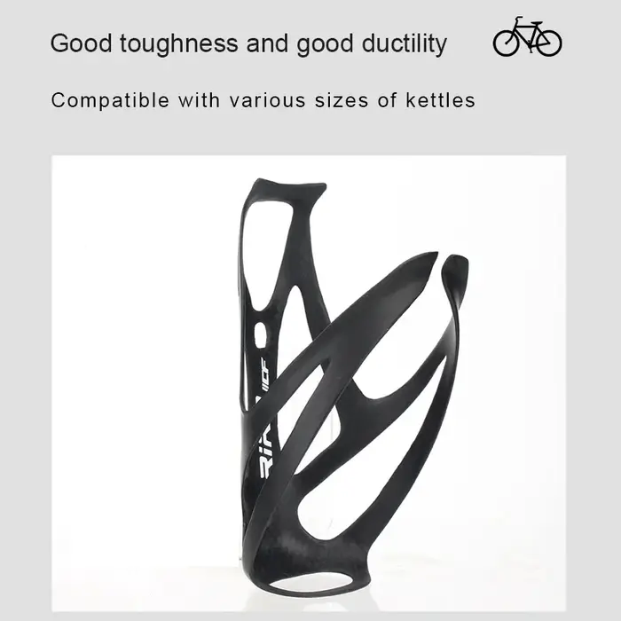 Bouteille d'eau de vélo entièrement en fibre de carbone ultralégère