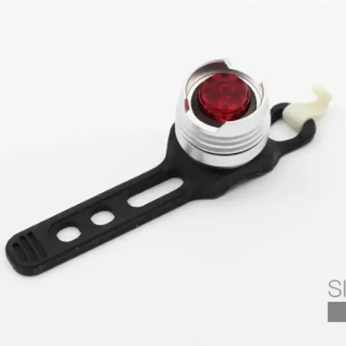 Vélo vélo cyclisme avant arrière queue casque rouge Flash lumières LED étanche vtt sécurité avertissement lampe cyclisme aluminium lumière