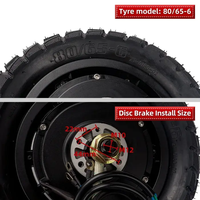 Moteur électrique de 10 pouces