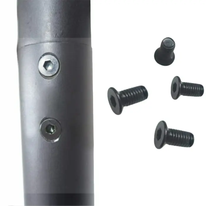 Jeu de vis de fixation pour tige de trottinette électrique