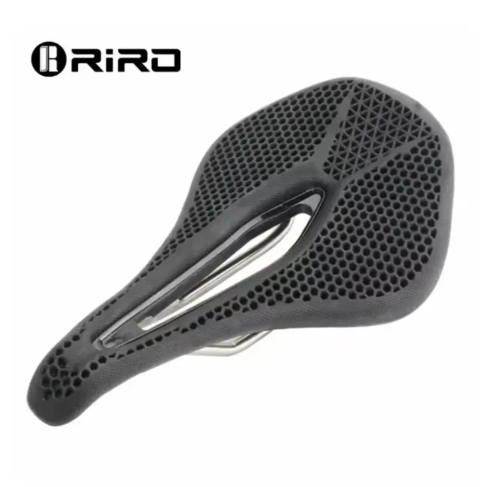 Selle de vélo de montagne 3D, structure bionique en nid d'abeille, coussin confortable, résistant à 