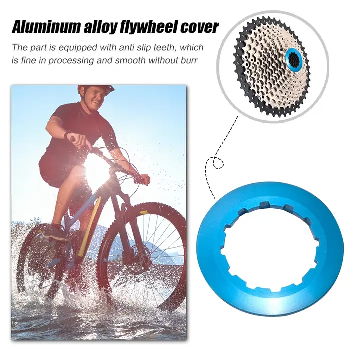 Cassette de vélo de montagne en alliage d'aluminium