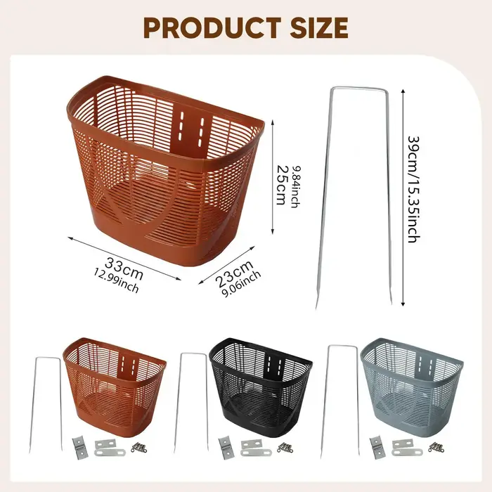 Panier de vélo avant, porte-bagages