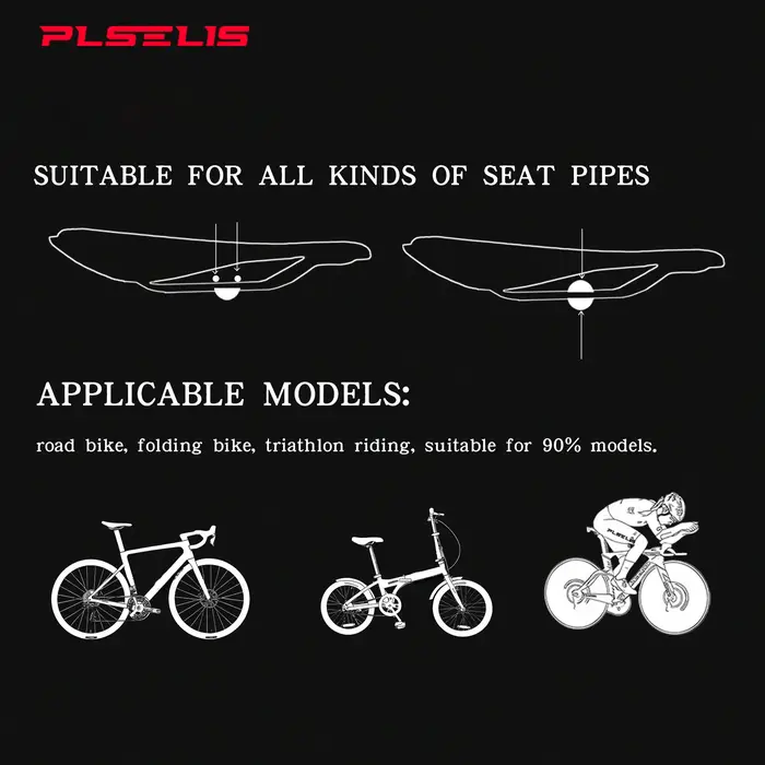 Selle de vélo PLSELIS, compétitive