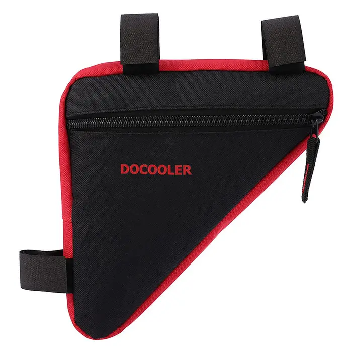 Sac de vélo triangulaire vtt, pochette de cadre de Tube de selle avant de vélo, sac de rangement d'o