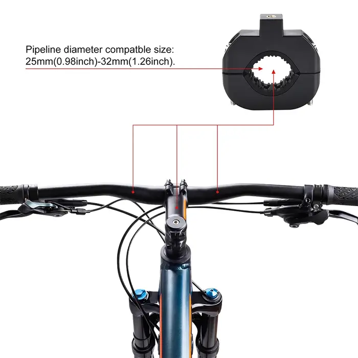Support de vélo pour haut-parleur portable