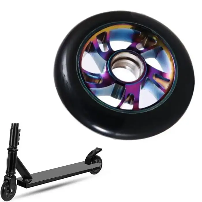 Roues de trottinette pro 100 mm (3,9 pouces) haute performance, accessoires pour trottinette freesty