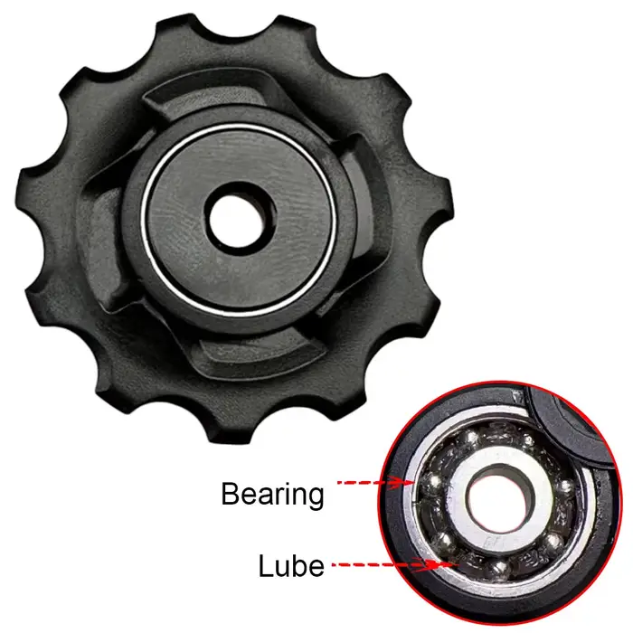 11T 9 10 vitesses vélo dérailleur arrière poulie roue vtt VTT roulement Jockey