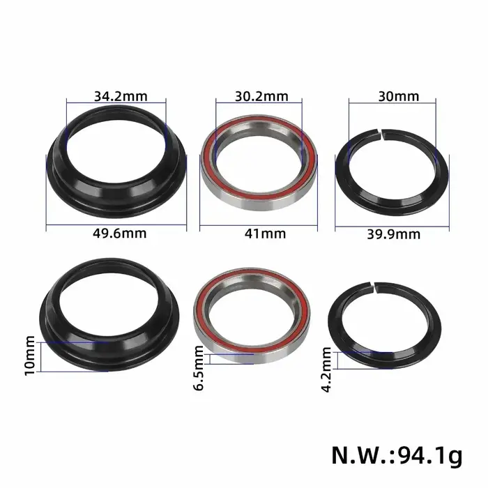 Kit de roulements de direction 6 pièces pour Scooter électrique maître G2 Kukirin pour une manipulation fluide et un contrôle d'équitation amélioré