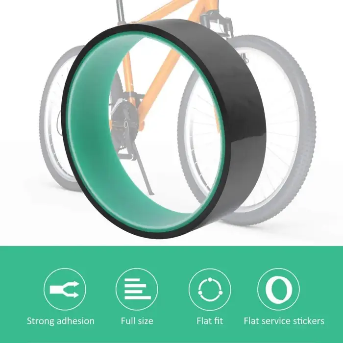 Bande de jante de vélo sans chambre à air