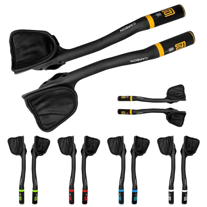 Guidon de vélo de route en fibre de carbone intégrale pour le cyclisme