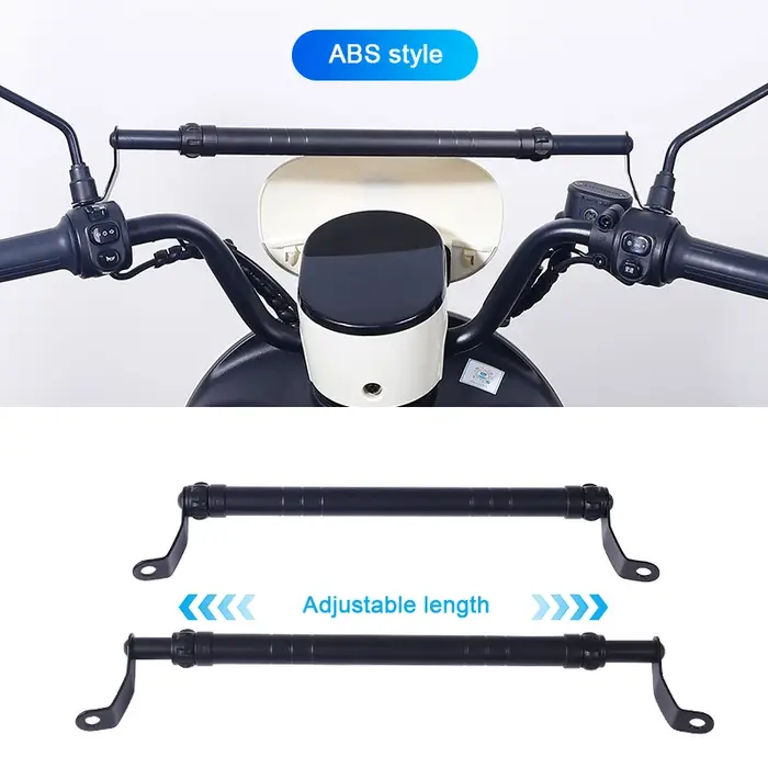 SEAMETAL barre d'équilibre de moto tige d'extension de guidon de Cycle électrique pour support de téléphone