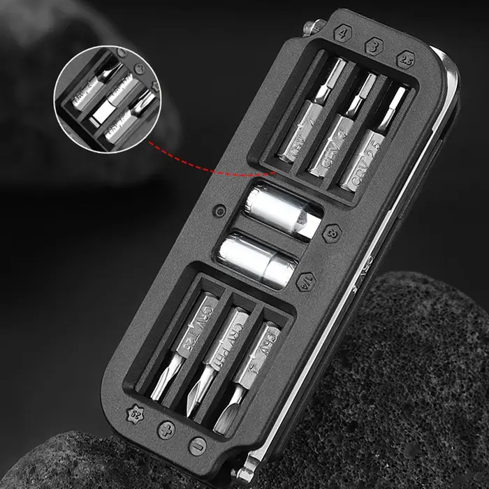 10 en 1 vélo multi-outils en acier cyclisme combinaison outils d'entretien multifonctionnel Portable