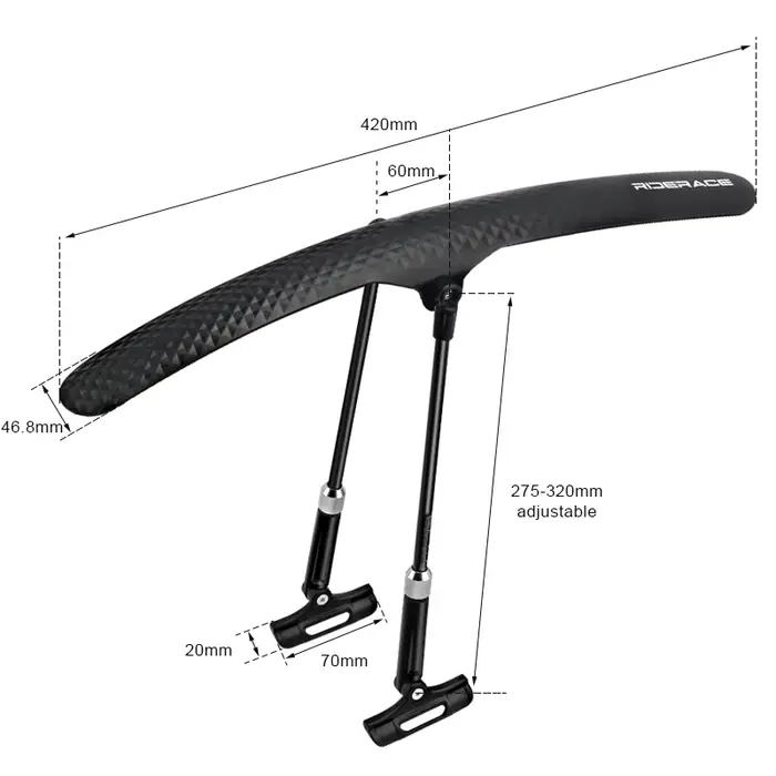 Garde-boue de vélo de montagne RIDERACE