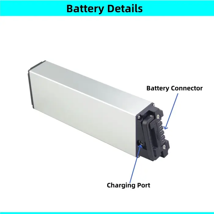 ONEBOT S6 batterie de vélo électrique pliante Portable 36v 6.4Ah 5.2Ah 7Ah Li-ion 250w