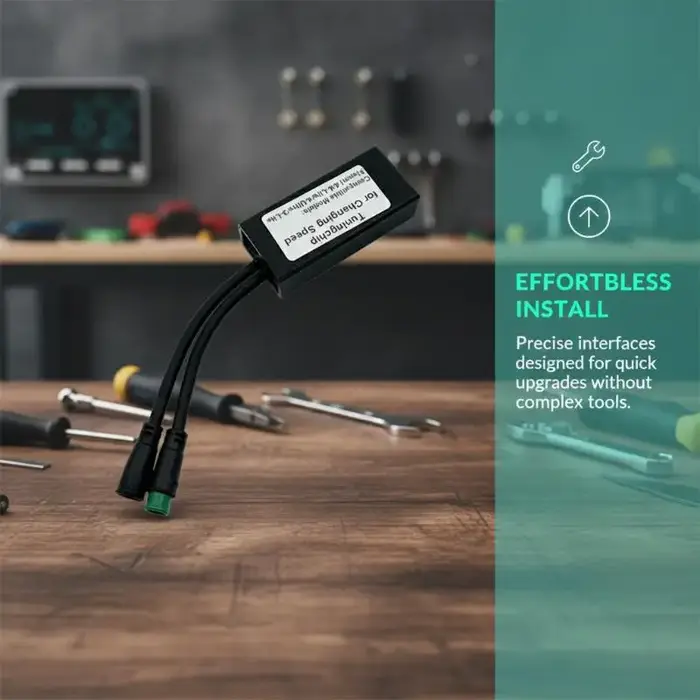 Puce de réglage du contrôleur de vitesse pour trottinette électrique – Technologie ajustable pour un trajet quotidien amélioré
