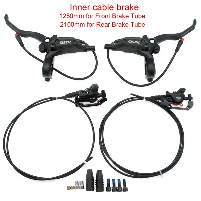 XOD e-bike vélo pliant électrique vtt frein à disque hydraulique mise hors tension pour la conduite