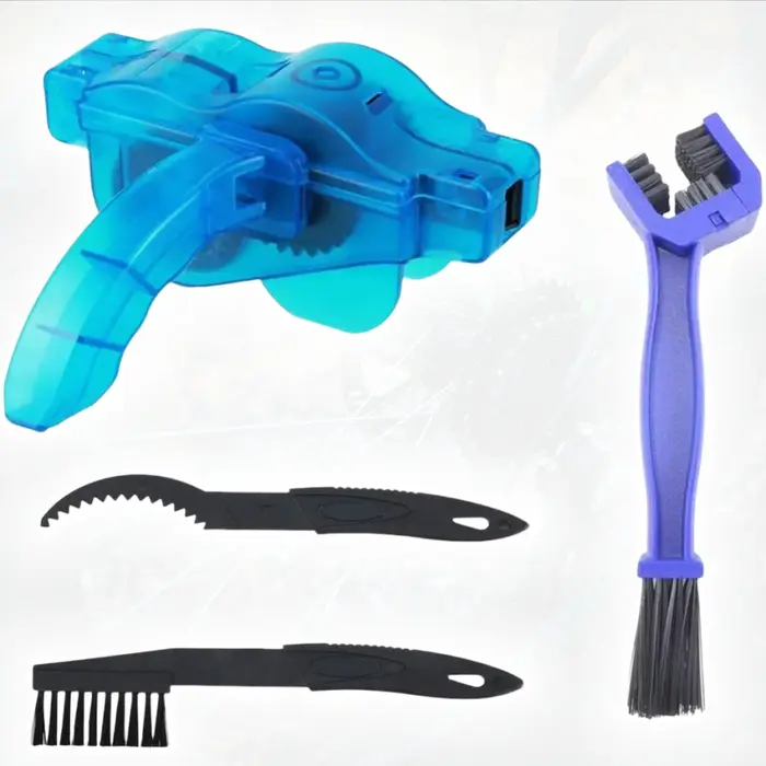 Nettoyeur de chaîne de vélo, kit de nettoyage de vélo, nettoyeur de chaîne pour le cyclisme, adapté 