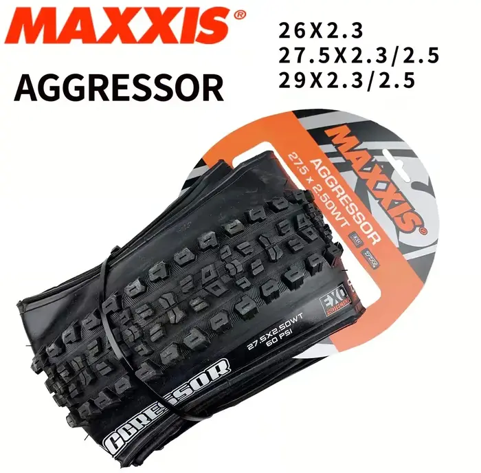 Pneu VTT MAXXIS Aggressor 26/27.5"x2.5 29''x2.3 29''x2.5 Wide Trail EXO/TR