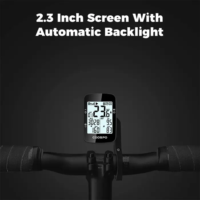 Ordinateur de vélo sans fil CooSpo BC26S