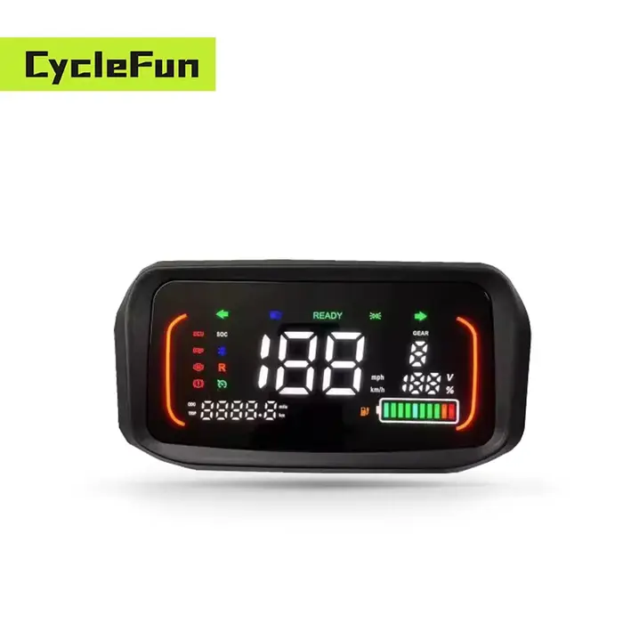 Compteur de vitesse 48V 60V 72V 84V 96V 108V KMH/MPH, écran LCD de vitesse YXT One-LIN pour Scooter électrique, contrôleur Fardriver Votol