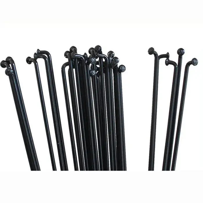 Rayons de roue de vélo en acier, 36 pièces, 14G J Bend, 253mm-294mm