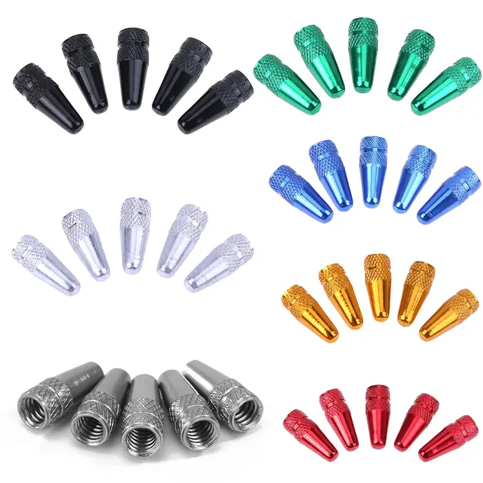 Capuchons de assujeten aluminium pour assujetPresta de vélo, accessoires de haute pression, document