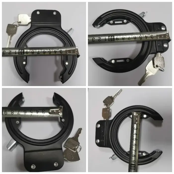 Verrou de fixation de roue pour cadre de vélo