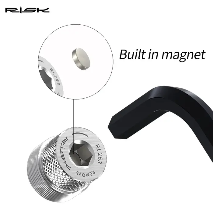 RISK – outil de démontage du bras de manivelle de vélo et de démontage du disque, pour Cannondale SI/SISL/SISL2, extracteur de pédalier de plateau de vélo
