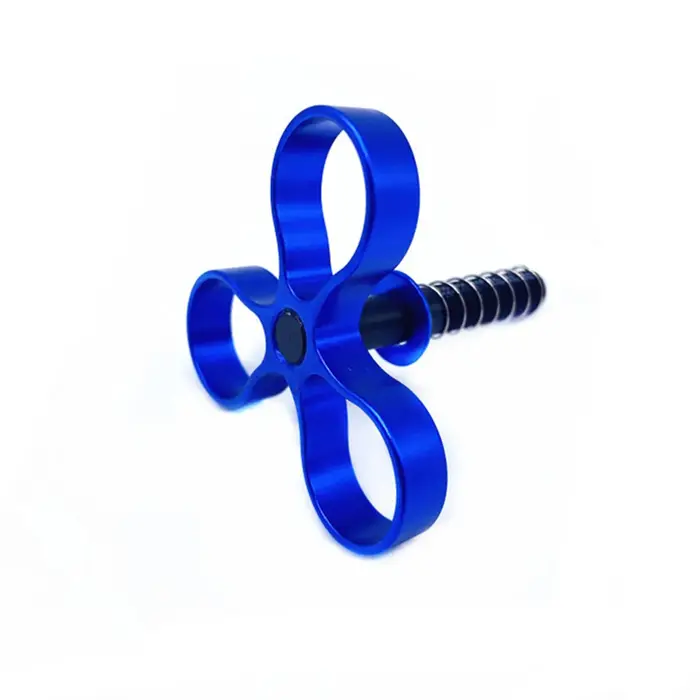 Bouton de robinet de vélo pliant en fleur de prunier