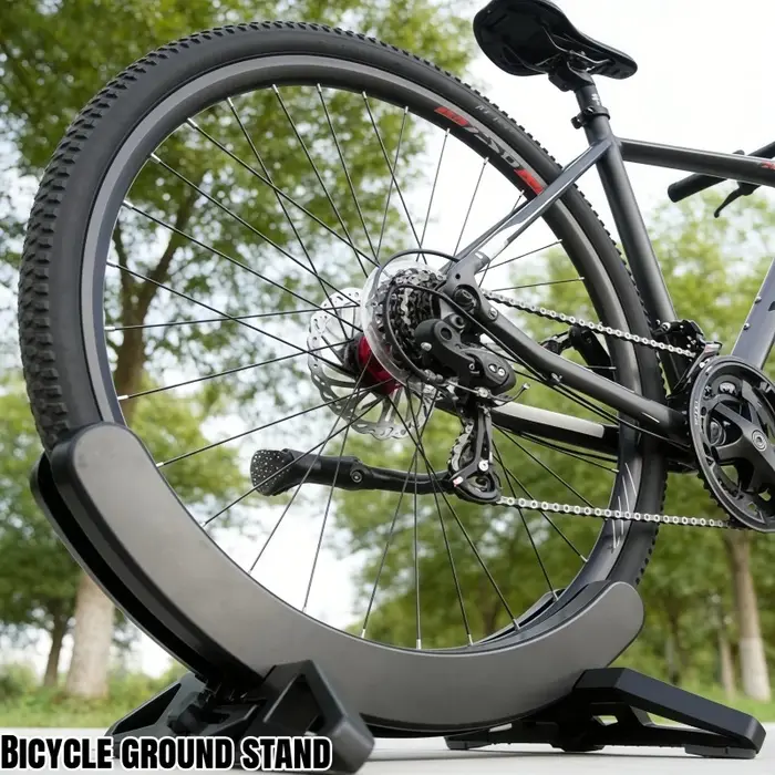 Support de stationnement réglable pour vélos – Porte-vélos de sol pour VTT