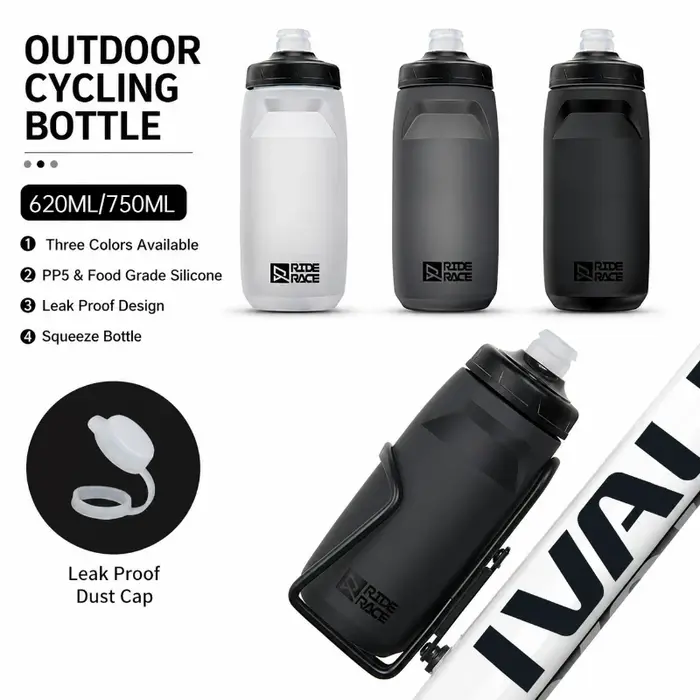 Bouteille d'eau de cyclisme 620/750 ml