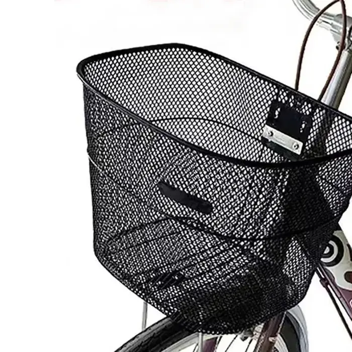 Panier métallique pliant polyvalent pour vélos de montagne
